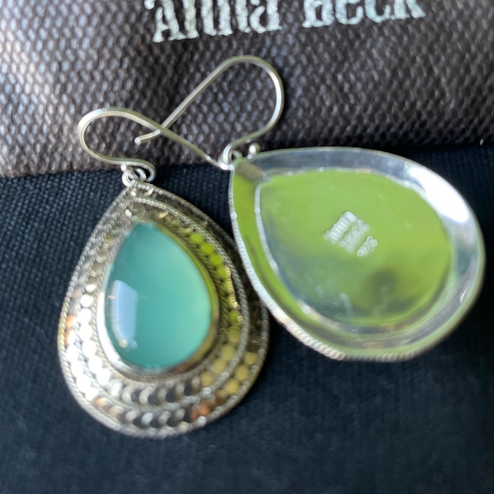 Anna Beck| | 18K Yellow  Gold - Plated Chalcedony Drop Earrings